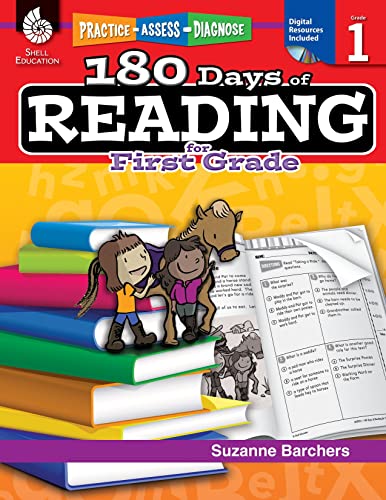 180 Days of Reading for First Grade: Practice, Assess, Diagnose (180 Days of Practice)